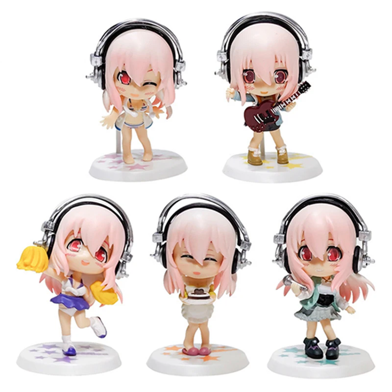 10CM Anime Figure Super Sonico Working Swimsuit Suit Chassis Q Version Model Dolls Toy Gift Collect Boxed Ornament PVC Material 
10CM Anime Figure Super Sonico Working Swimsuit Suit Chassis Q Version Model Dolls Toy Gift Collect Boxed Ornament PVC Material
