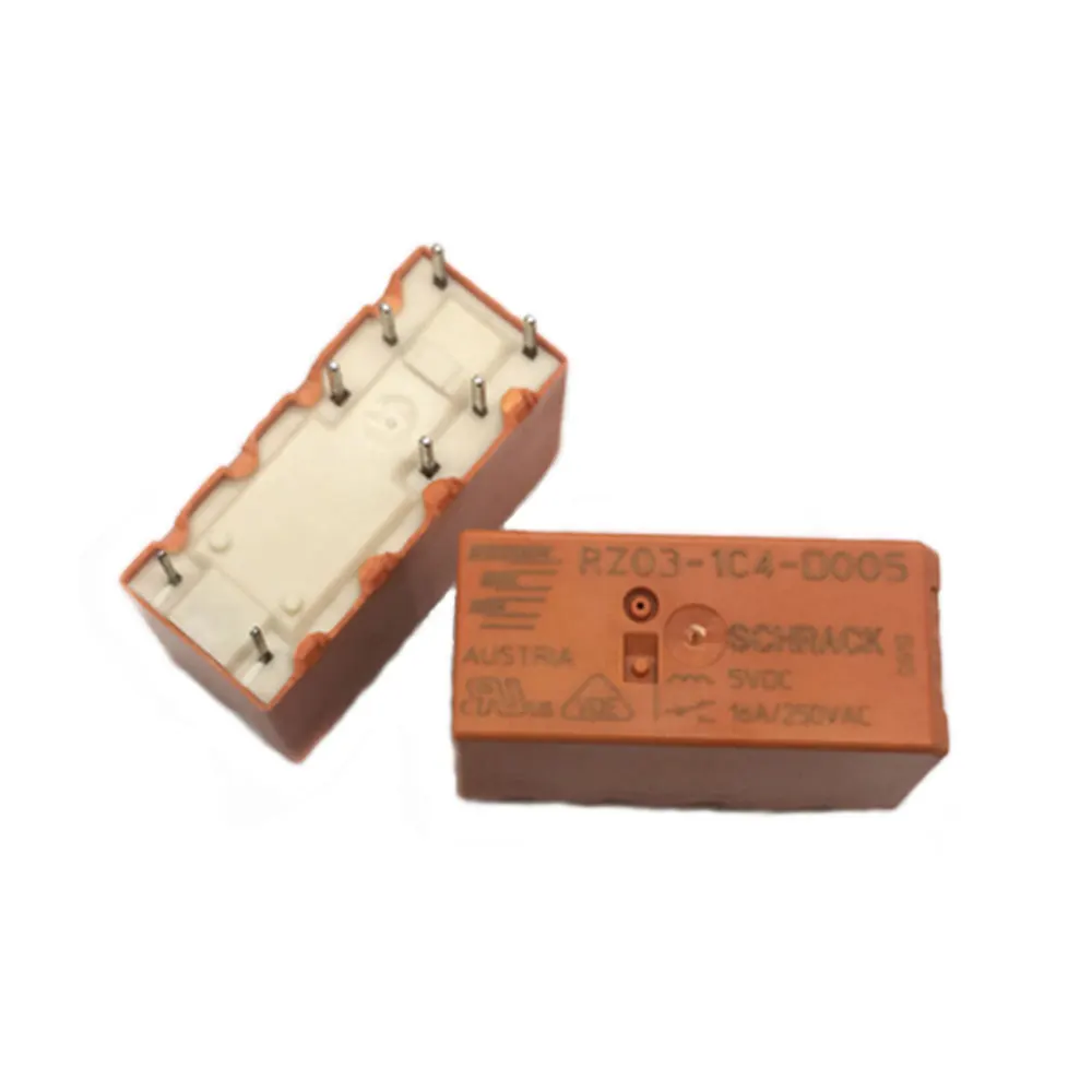 10pcs/lot New RZ03-1C4-D005 DC Electromagnetic Solid State Relay 16A 5V 8P Pin D005
10pcs/lot New RZ03-1C4-D005 DC Electromagnetic Solid State Relay 16A 5V 8P Pin D005