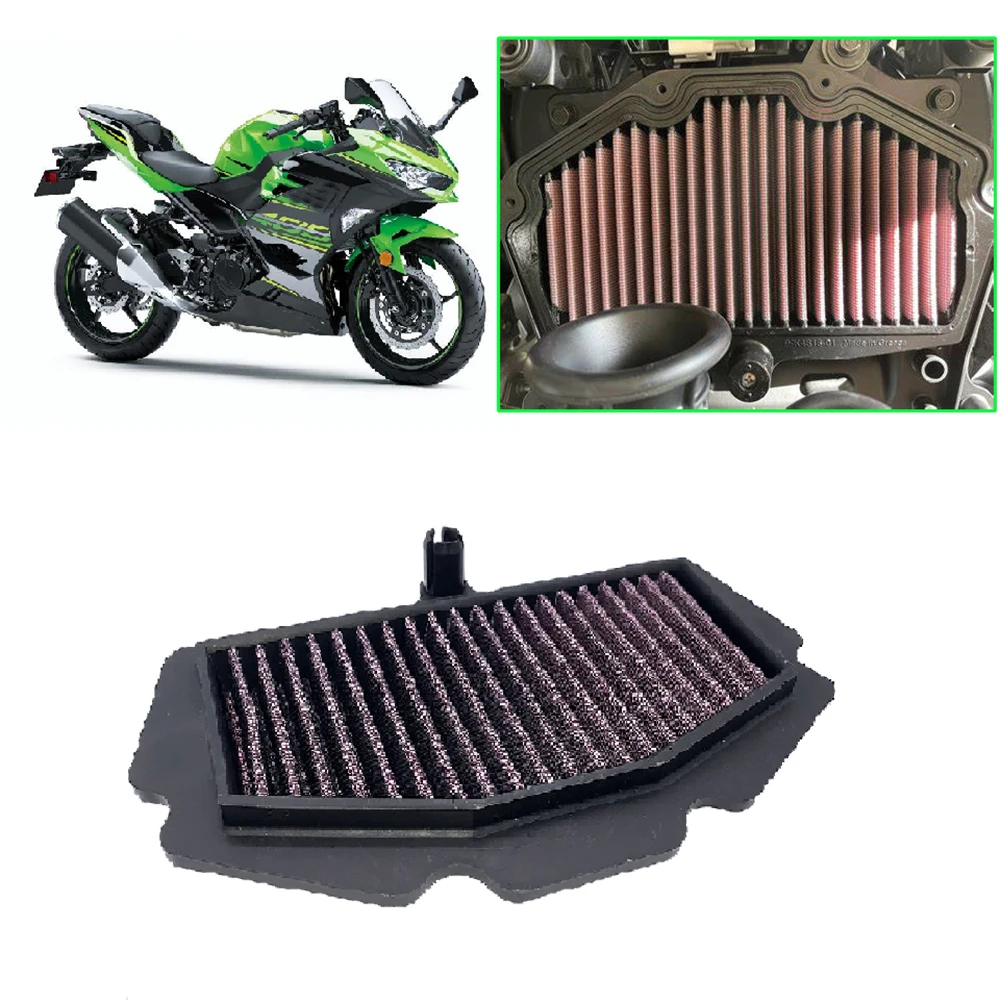 Fits for Kawasaki Ninja 400 EX400 Z400 ABS 2018-2023 Motorcycle Air Filter Engine Intake Cleaner Element Replacement Parts
Fits for Kawasaki Ninja 400 EX400 Z400 ABS 2018-2023 Motorcycle Air Filter Engine Intake Cleaner Element Replacement Parts