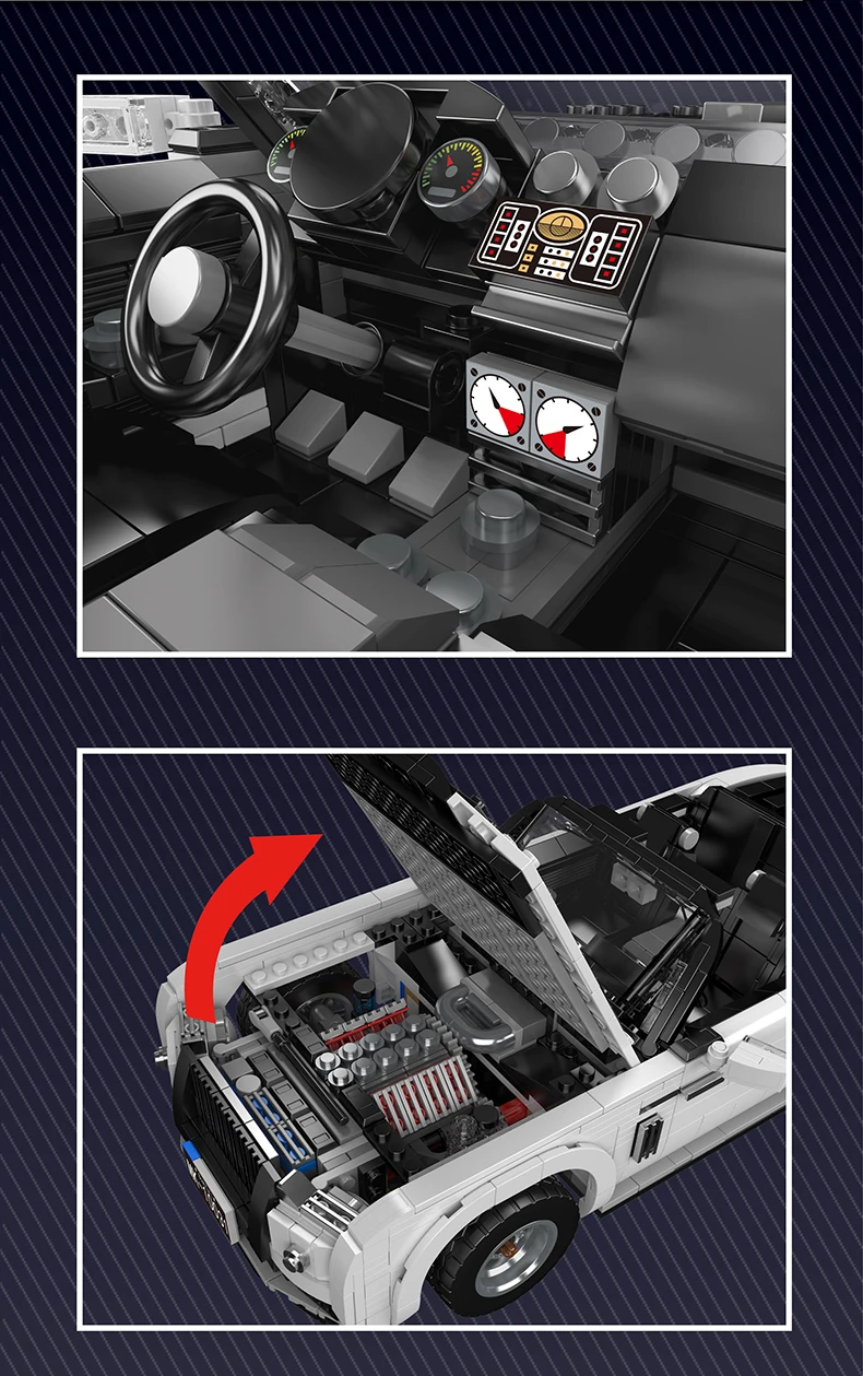 MOULD KING 10031 Creativie Technology Sports Car Cabrio Car Model Building Blocks Kit,Designer Firas Abu-Jaber MOULD KING 10031 Creativie Technology Sports Car Cabrio Car Model Building Blocks Kit,Designer Firas Abu-Jaber