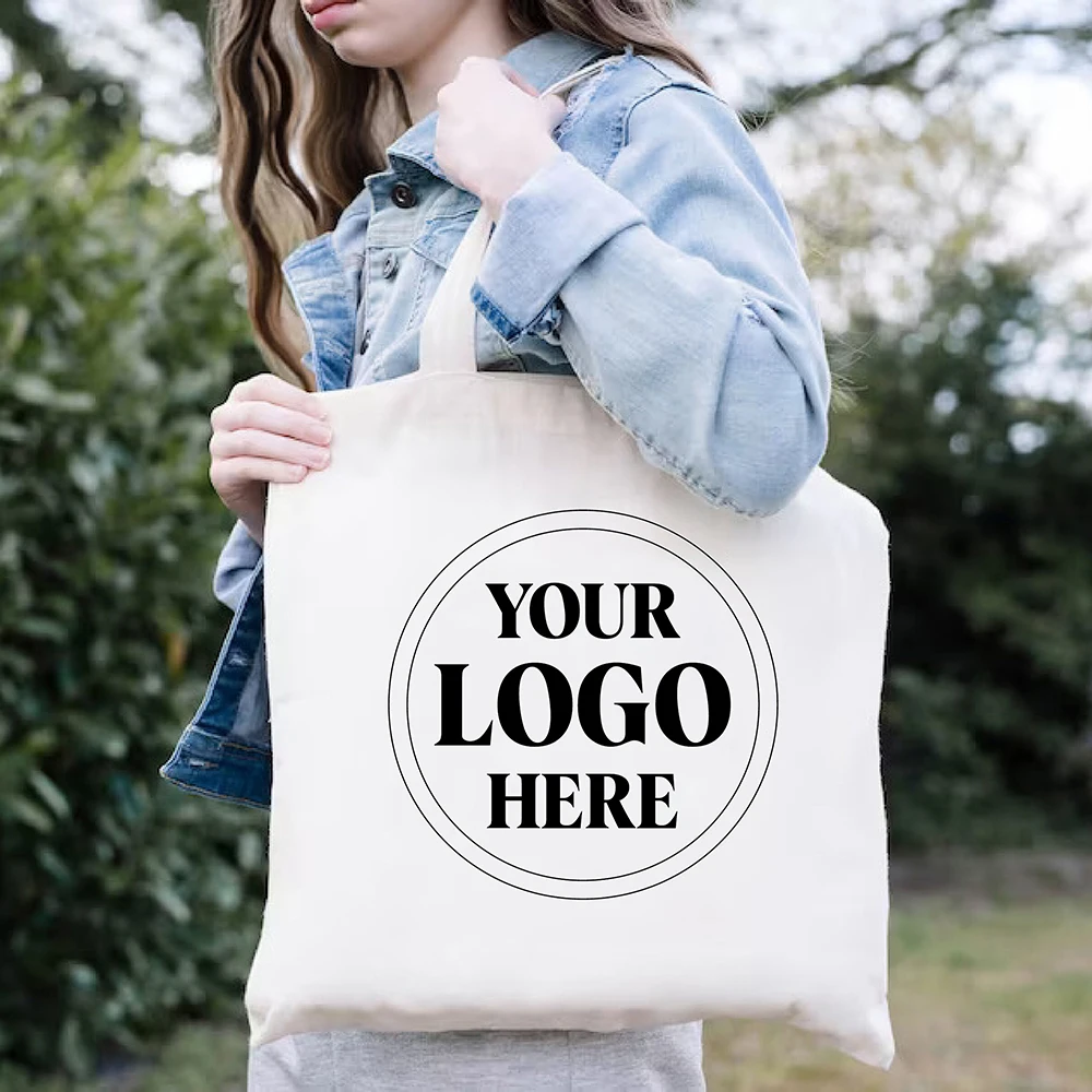 Custom Tote Bags Personalised Your Logo Design Canvas Bag Shoulder Shopper Tote Casual Travel Storage Handbag Beach Bag Gifts
Custom Tote Bags Personalised Your Logo Design Canvas Bag Shoulder Shopper Tote Casual Travel Storage Handbag Beach Bag Gifts