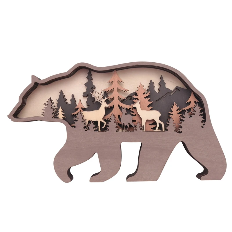 Bear And Deer Wall Decoration, Bear Decorations For Home, Bear Art Wall Decor, Rustic Home Decor, Cabin Decor
Bear And Deer Wall Decoration, Bear Decorations For Home, Bear Art Wall Decor, Rustic Home Decor, Cabin Decor