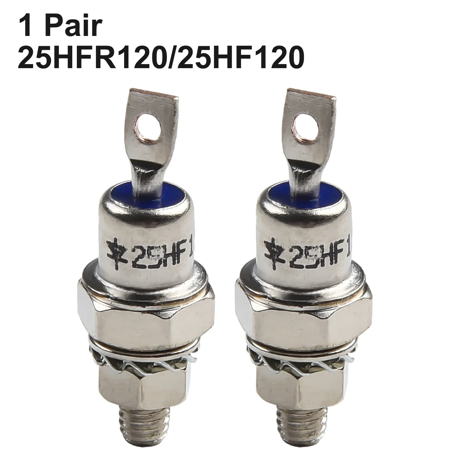 1 Pair 25HFR120/25HF120 Rectifier Diode Forward Reverse Polarity Rectifier 25A For Electrical Tool Accessories
1 Pair 25HFR120/25HF120 Rectifier Diode Forward Reverse Polarity Rectifier 25A For Electrical Tool Accessories