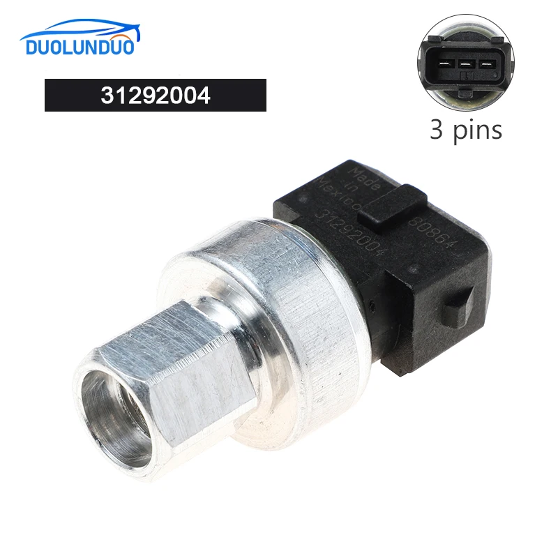 New 31292004 Low Pressure A/C Pressure Sensor For Volvo C30 C70 S40 S80 V50 V70 XC60 XC70 30661949 30676560
New 31292004 Low Pressure A/C Pressure Sensor For Volvo C30 C70 S40 S80 V50 V70 XC60 XC70 30661949 30676560