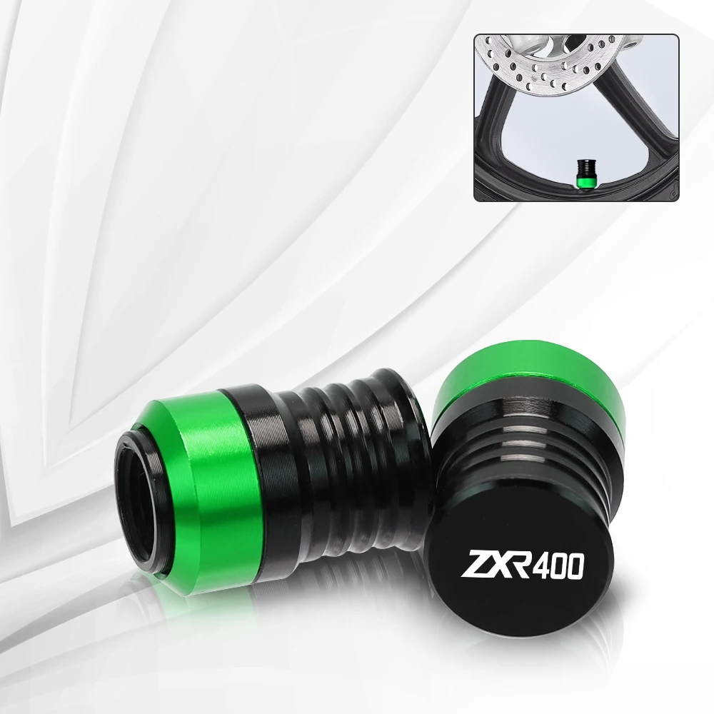 

ZXR400 Motorcycles Accessories Aluminum Vehicle Wheel Tire Valve Stem Caps Covers For Kawasaki ZXR 400 ZX-R400 ZZR 2001-2020