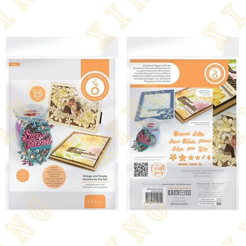 New Hot Selling Foliage And Simple Sentiments Cutting Dies Craft Embossing Make Paper Greeting Card Making Template DIY Handmade
New Hot Selling Foliage And Simple Sentiments Cutting Dies Craft Embossing Make Paper Greeting Card Making Template DIY Handmade