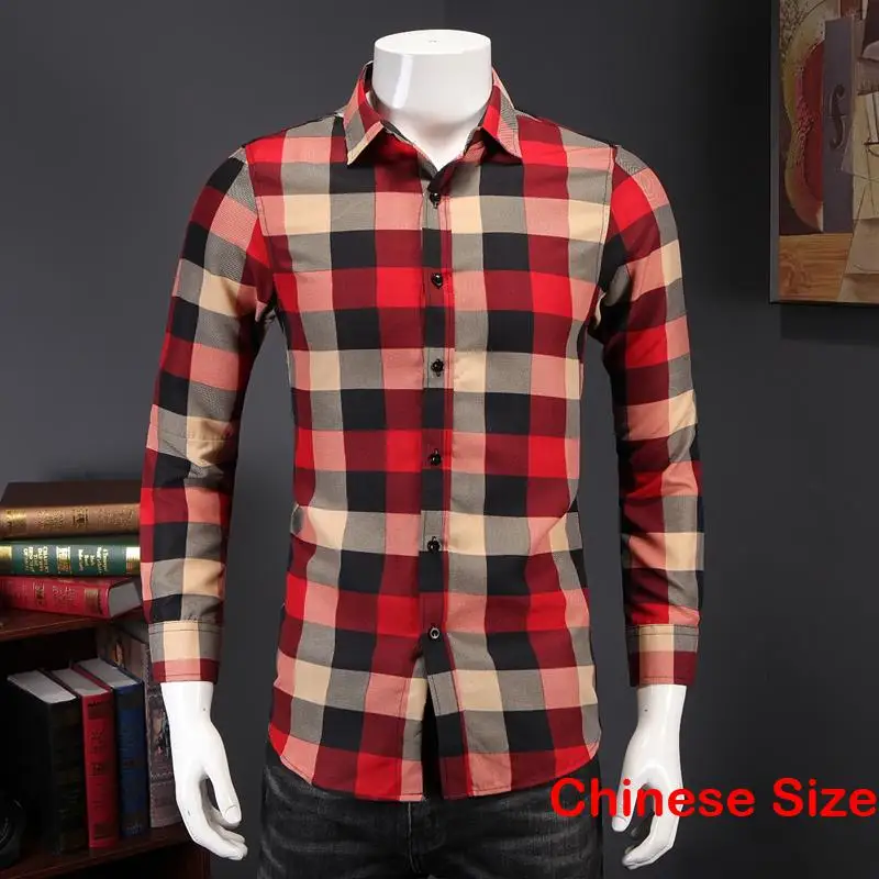 Plaid Shirts for Men Clothes Shirt Male Luxury Men's Plaid Shirt 2023 Fashion Long Sleeve Top Tops Work Wear Sale Vintage Blouse
Plaid Shirts for Men Clothes Shirt Male Luxury Men's Plaid Shirt 2023 Fashion Long Sleeve Top Tops Work Wear Sale Vintage Blouse