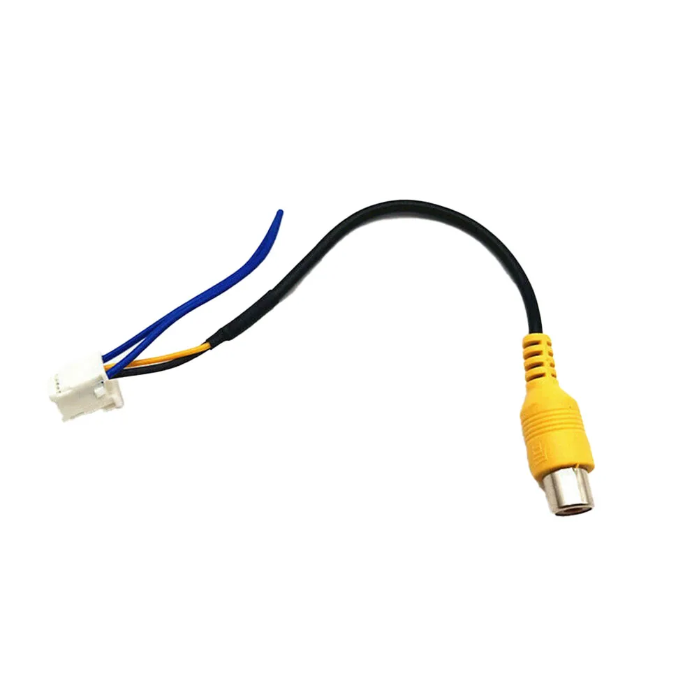 

10 Pin RCA Camera Wiring Connector Video Input Cable Adapter For An Radio Rear Interface Of Car Multimedia Player Anti-corrosio