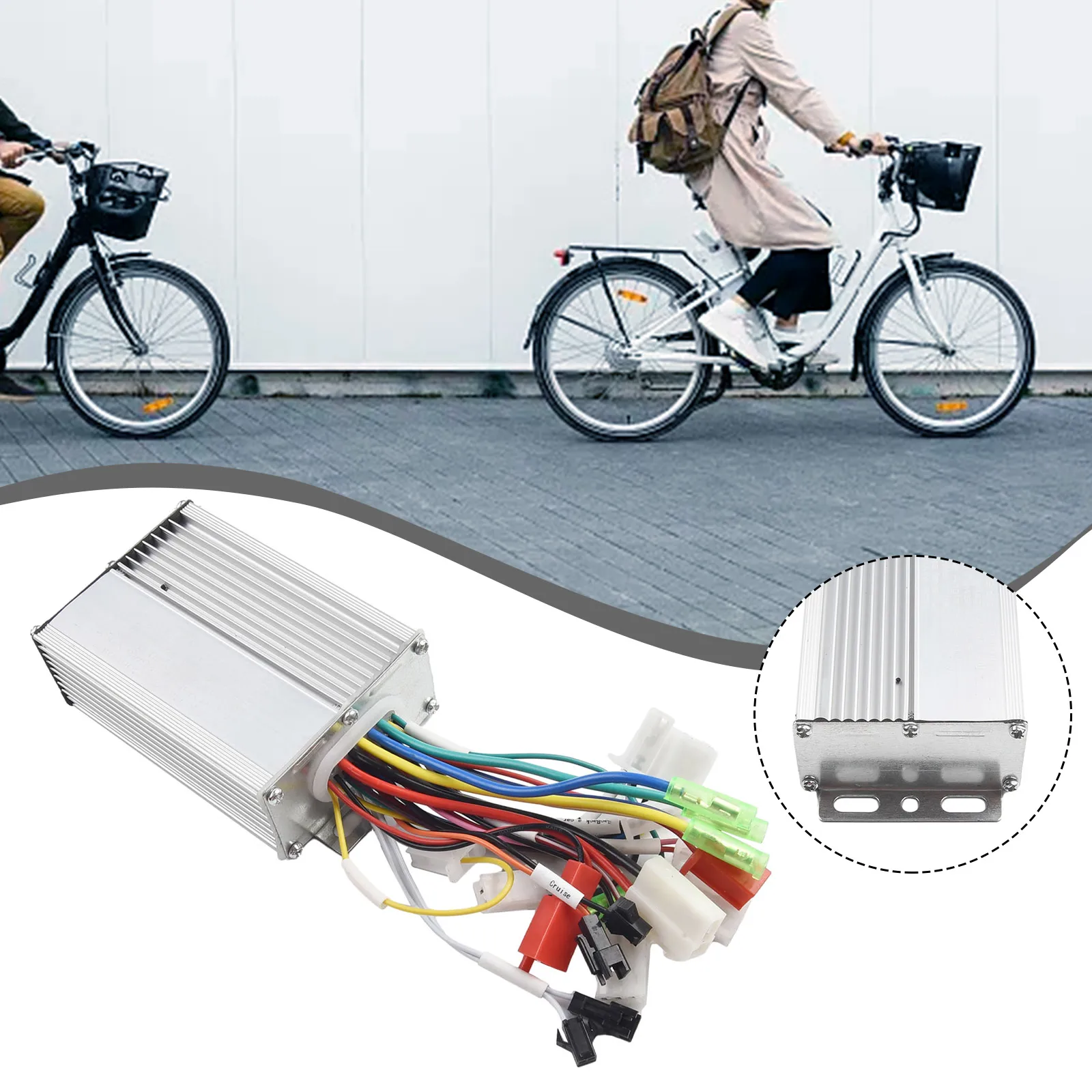 Electric Bicycle Scooter Motor Controller Reliable Performance For 36V/48V 350W Escooter Scooter Bikes Electric Bike Accessories
Electric Bicycle Scooter Motor Controller Reliable Performance For 36V/48V 350W Escooter Scooter Bikes Electric Bike Accessories