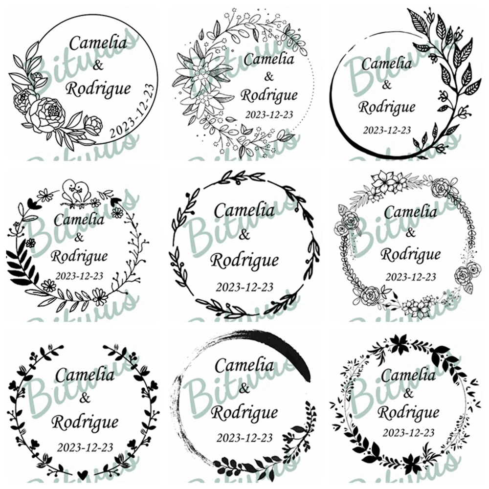 Personalized Wedding Stamp Self ink stamp Customized Invitation Sello 2023 New Anniversary Gift Signature Return Label Seal
Personalized Wedding Stamp Self ink stamp Customized Invitation Sello 2023 New Anniversary Gift Signature Return Label Seal