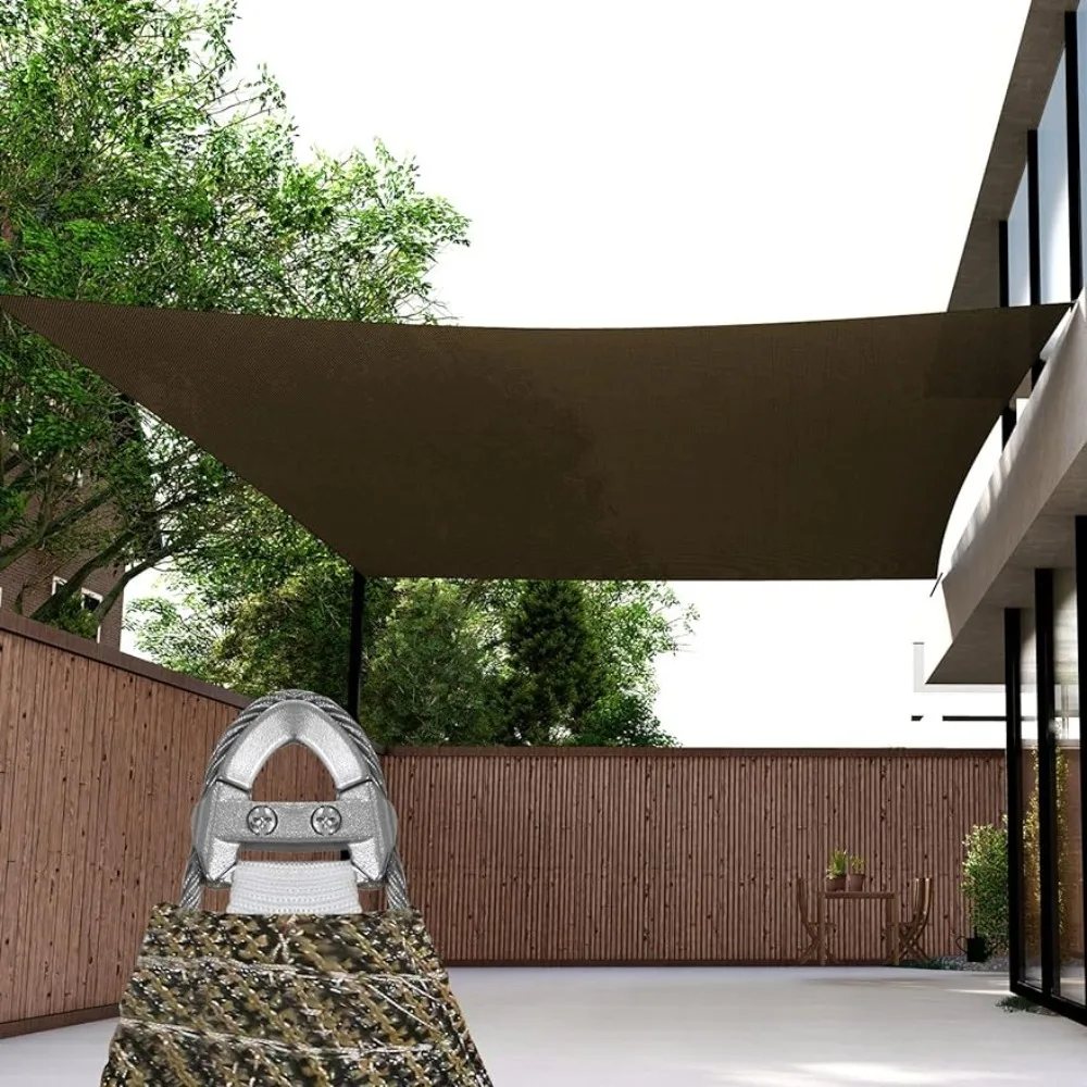 Sun Shade Sail Square 24' X 24' A-Ring 260GSM Heavy Duty Durable Sun Block Awning for Outdoor Patio Pool Caport Freight free
Sun Shade Sail Square 24' X 24' A-Ring 260GSM Heavy Duty Durable Sun Block Awning for Outdoor Patio Pool Caport Freight free