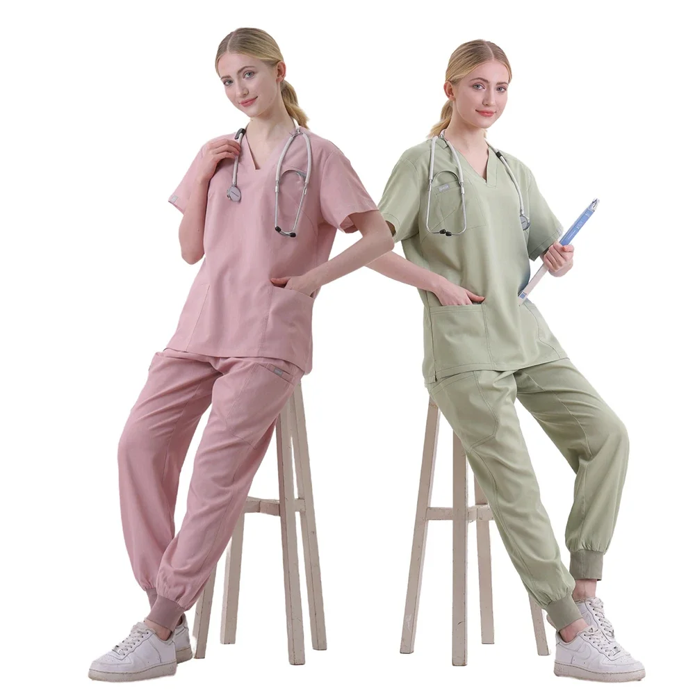 

Wholesale Operating Room Medical Uniform Scrubs Hospital Working Scrubs Set Medical Supplies Nurse Dental Surgery Suit Workwear