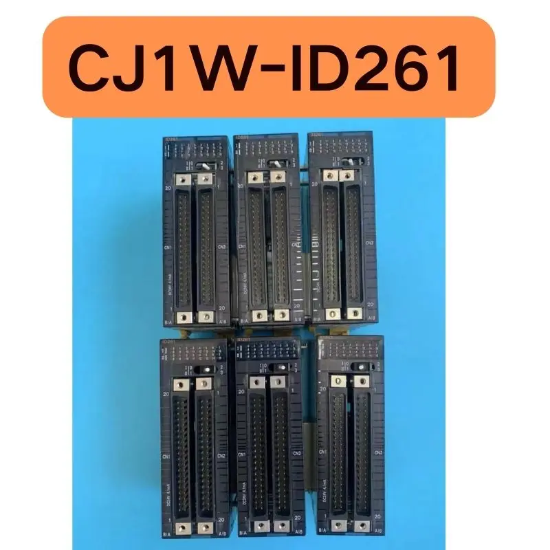 

The second-hand CJ1W-ID261 PLC module test is OK