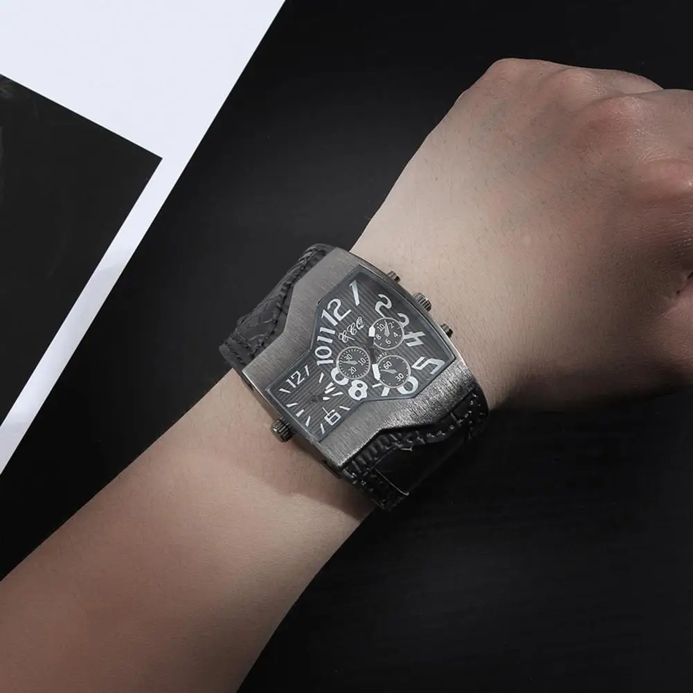 Stylish Ultra Thin Big Dial Male Quartz Movement Watch Outdoor Clock Jewelry Accessory Male Quartz Watch Men Quartz Watch
Stylish Ultra Thin Big Dial Male Quartz Movement Watch Outdoor Clock Jewelry Accessory Male Quartz Watch Men Quartz Watch