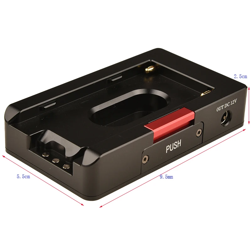 VLOGMAGIC NP-F F970/F770/F550 Battery Plate Metal Adapter Power Output USB DC12V 8V Barrel Outputs for Cameras Smartphone
VLOGMAGIC NP-F F970/F770/F550 Battery Plate Metal Adapter Power Output USB DC12V 8V Barrel Outputs for Cameras Smartphone
