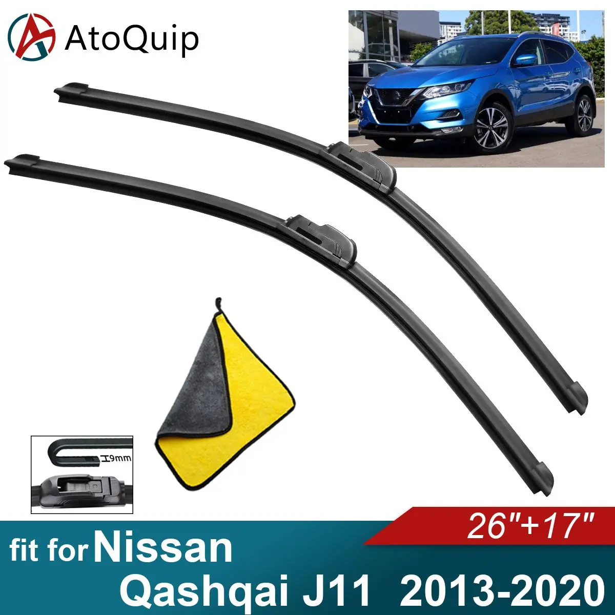 Дворники для Nissan Qashqai J11, мягкие резиновые автомобильные передние ветровые стекла
Дворники для Nissan Qashqai J11, мягкие резиновые автомобильные передние ветровые стекла