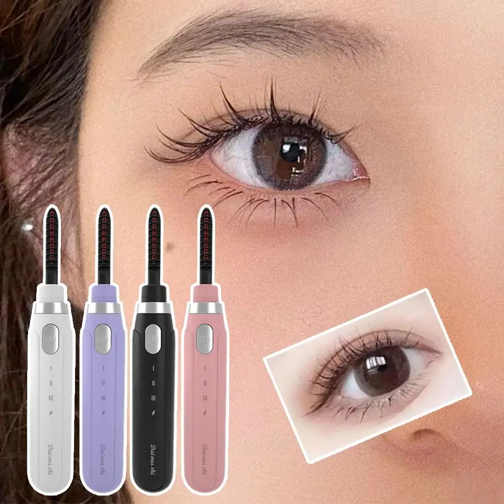 Heating Eyelash Curler Long-lasting Electric Makeup Quick Eyelash Natural Eyelashes Lasting Makeu Heating Curler Adjustable Z1B2
Heating Eyelash Curler Long-lasting Electric Makeup Quick Eyelash Natural Eyelashes Lasting Makeu Heating Curler Adjustable Z1B2