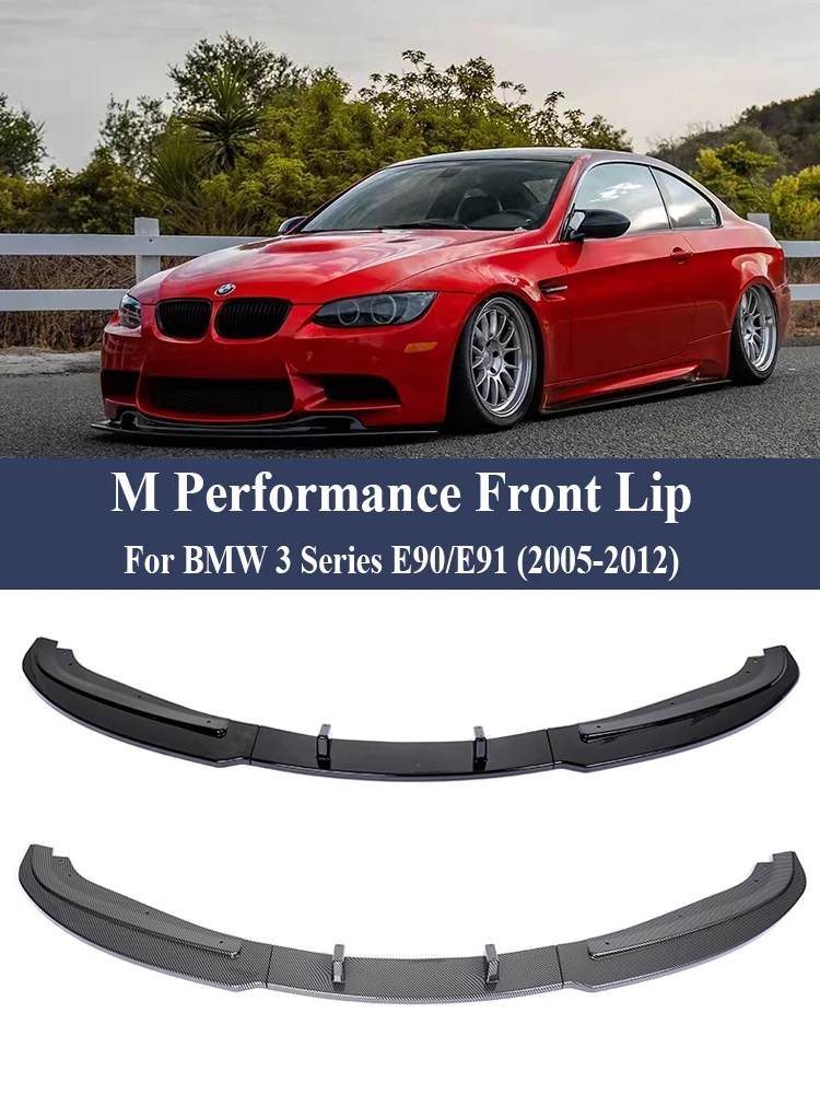 Front Bumper Lip For BMW 3 Series E90 E91 Splitter Spoiler M Performance Gloss Black Carbon 2005-2012 325i 328i 335i 330i
Front Bumper Lip For BMW 3 Series E90 E91 Splitter Spoiler M Performance Gloss Black Carbon 2005-2012 325i 328i 335i 330i