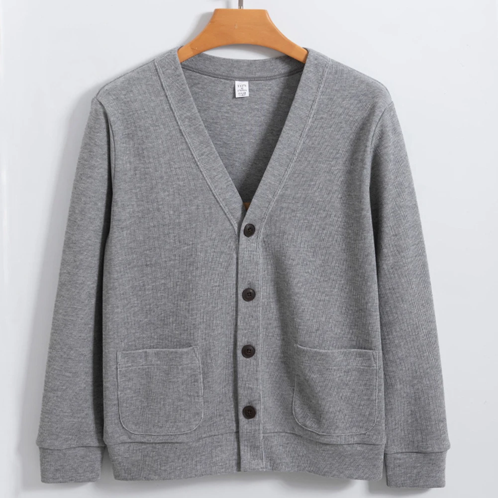 Casual Knit Cardigan Sweater Male Single Breasted High-Quality Baggy Solid Color Tops Knitwear Sweaters For Men Clothing
Casual Knit Cardigan Sweater Male Single Breasted High-Quality Baggy Solid Color Tops Knitwear Sweaters For Men Clothing