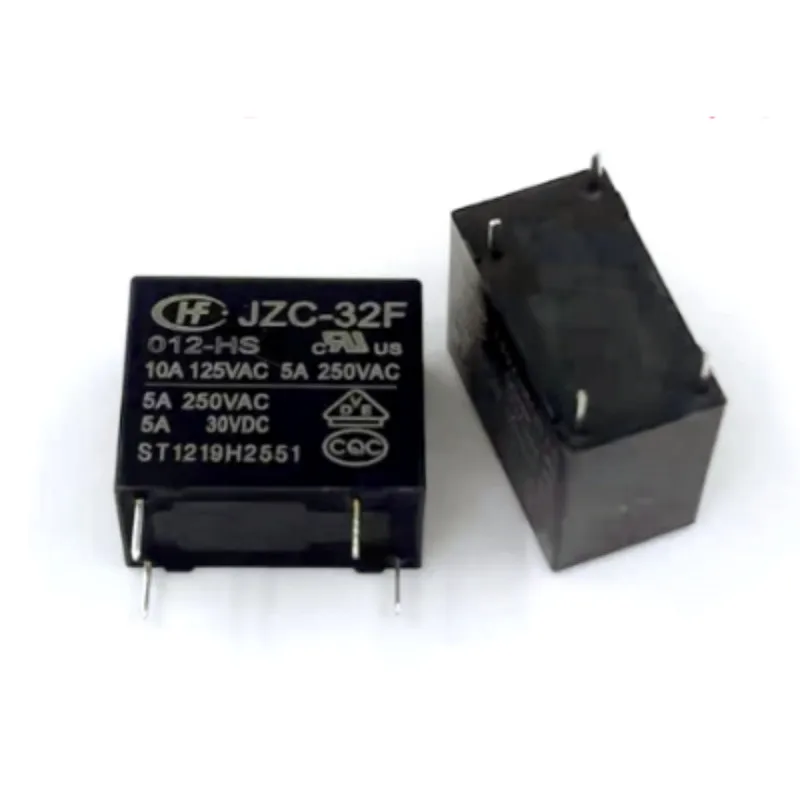 

Free shiping wholesale 10pcs/lot relay JZC-32F-012-HS