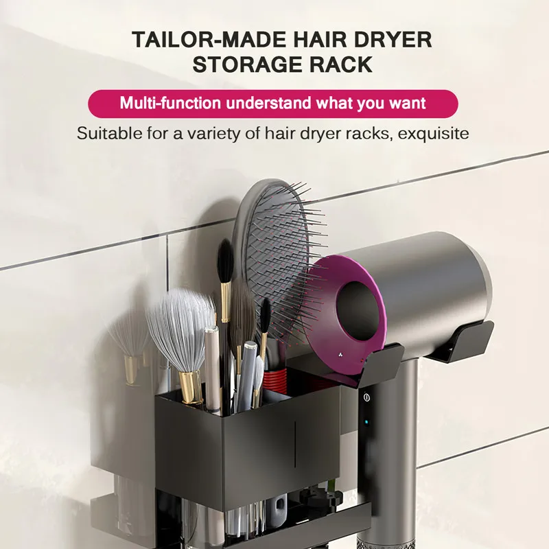 Hair Dryer Holder Rack Organizer Hair Straightener Holder Storage Rack Wall Mounted Bathroom Shelf Storage Accessories
Hair Dryer Holder Rack Organizer Hair Straightener Holder Storage Rack Wall Mounted Bathroom Shelf Storage Accessories