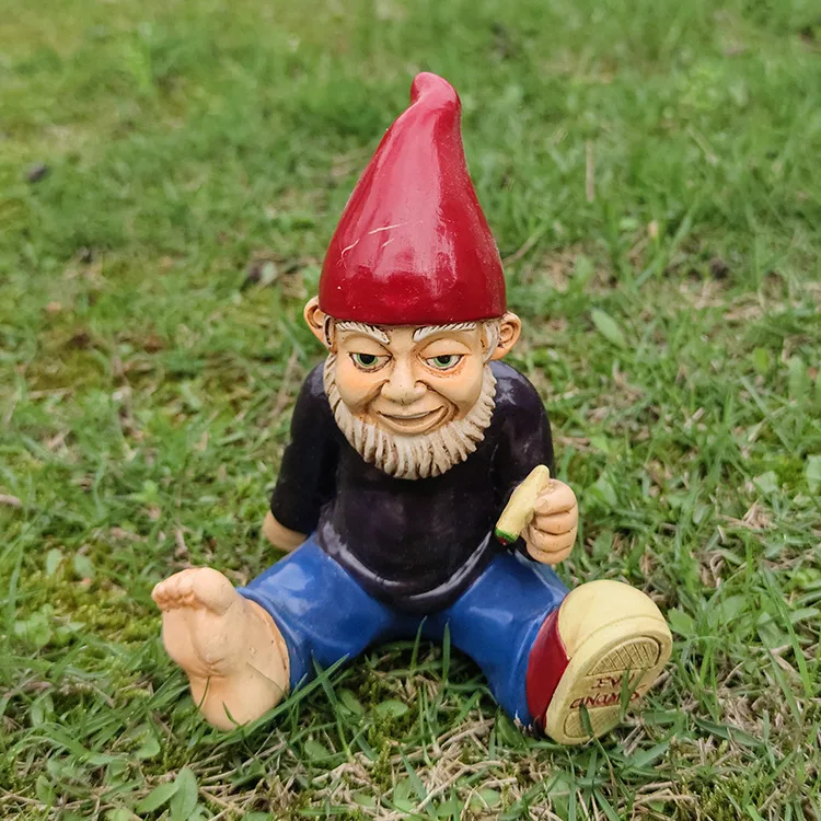 Christmas gift ornaments garden ornaments dwarf resin crafts cartoon gnome statue white beard old man
Christmas gift ornaments garden ornaments dwarf resin crafts cartoon gnome statue white beard old man