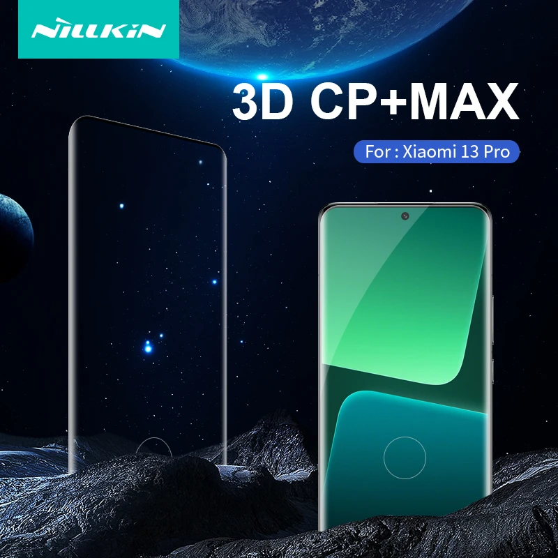 

For Xiaomi 13 Pro 13 Ultra Tempered Glass 3D CP+MAX Arc Edge Full Coverage Anti-Explosion Film For Xiaomi Mi 13 стекло Nillkin