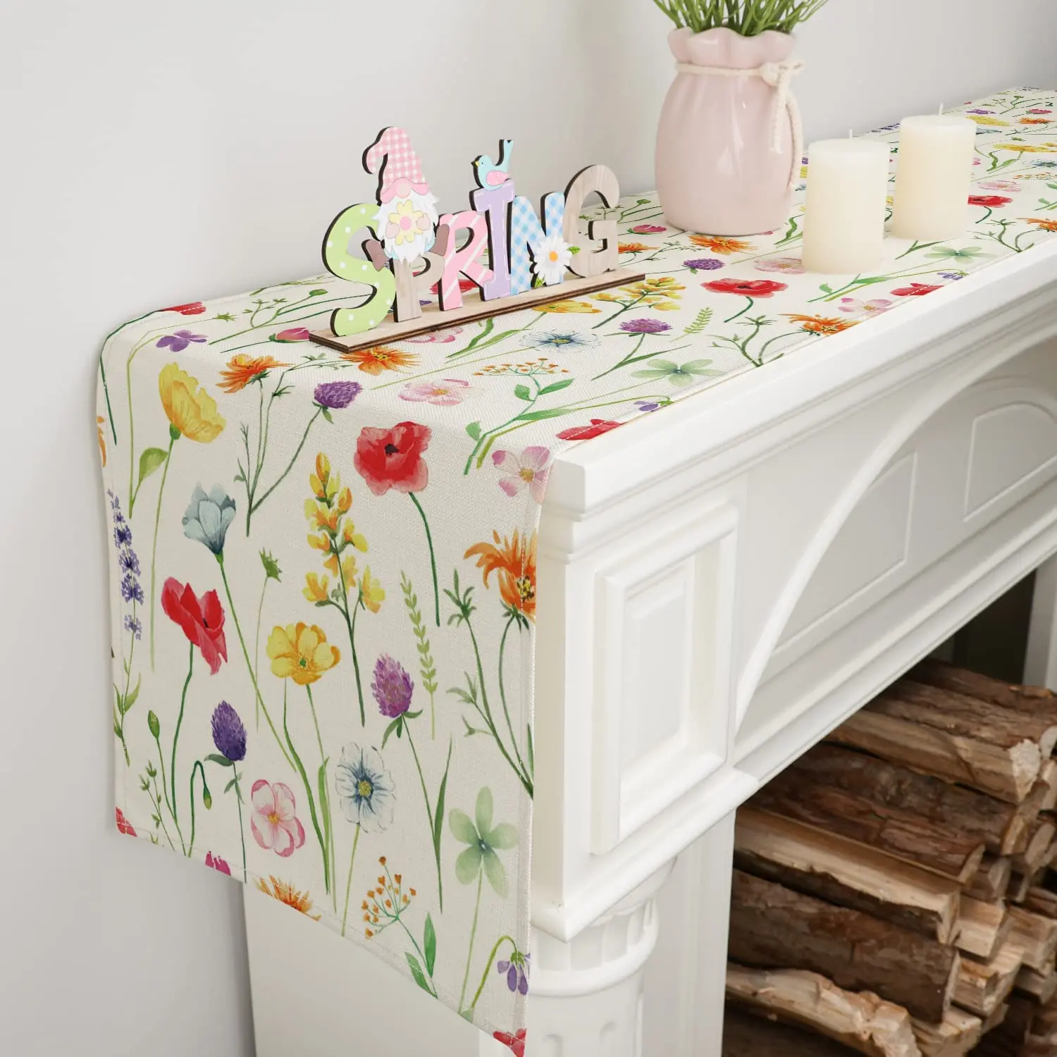 Spring Table Runner, Colorful Flower Dining Tablecloth,Seasonal Spring Holiday Decor for Indoor Outdoor Dining Table Decoration
Spring Table Runner, Colorful Flower Dining Tablecloth,Seasonal Spring Holiday Decor for Indoor Outdoor Dining Table Decoration