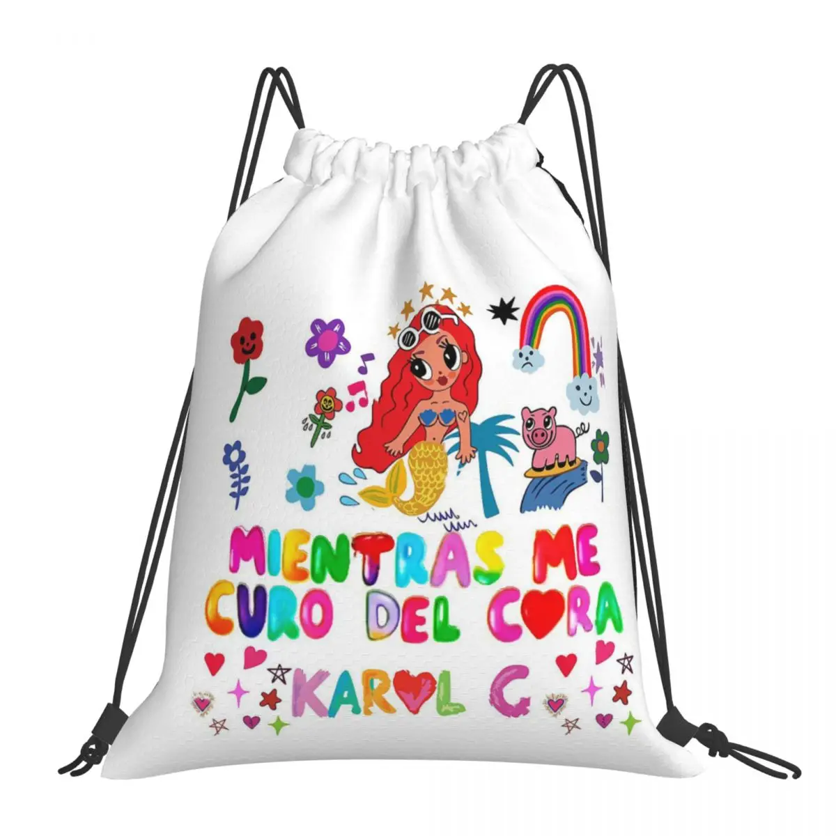 Karol G Manana Sera Bonito Backpacks Portable Drawstring Bags Drawstring Bundle Pocket Sundries Bag BookBag For Man Woman School
Karol G Manana Sera Bonito Backpacks Portable Drawstring Bags Drawstring Bundle Pocket Sundries Bag BookBag For Man Woman School