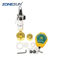 ZONESUN Pneumatic Bottle Capping Machine Hand Held Screwing Capping Machine Manual Aircrew Driver Bottle Capper Tool
ZONESUN Pneumatic Bottle Capping Machine Hand Held Screwing Capping Machine Manual Aircrew Driver Bottle Capper Tool