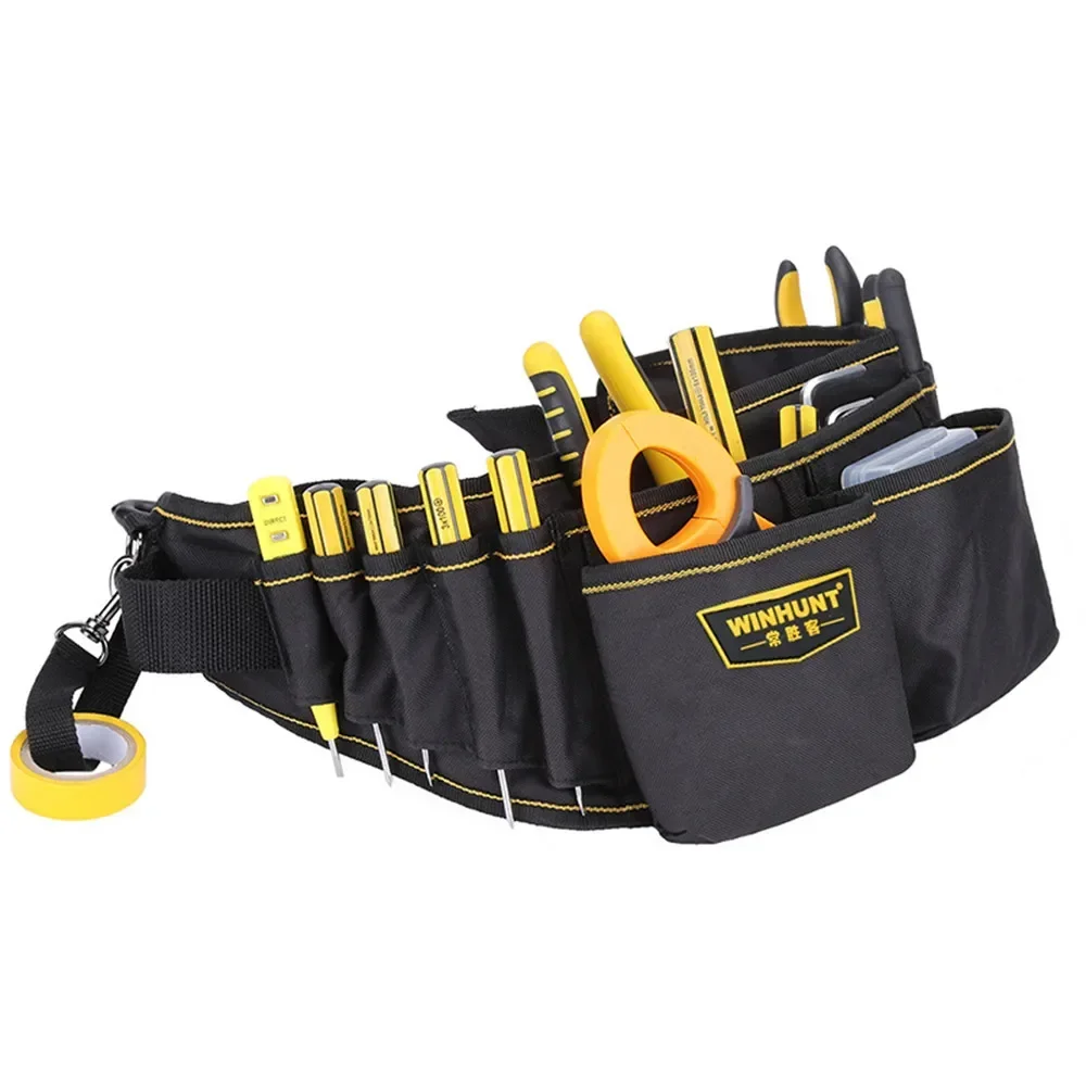 NEW Multi-function Tool Pocket Upgrade Version Electrician Tool Bag Electrician Repair Thickened Canvas Tool Pocket
NEW Multi-function Tool Pocket Upgrade Version Electrician Tool Bag Electrician Repair Thickened Canvas Tool Pocket