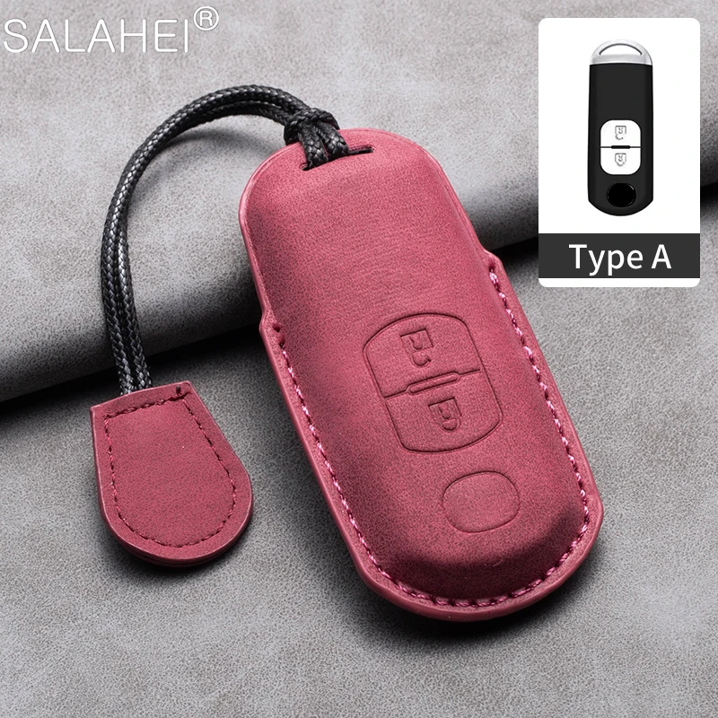 

Car Remote Key Case Cover Shell For Mazda 2 3 5 6 BL BM GJ Atenza Axela Demio CX-3 CX3 CX-5 CX5 CX7 CX-9 CX8 Keyring Accessories