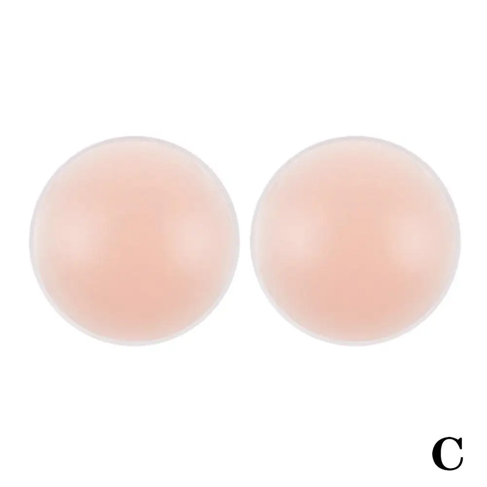 

Self Adhesive Silicone Breast Reusable Women Invisible Bra Accessories Chest Pasties Cover Nipple Petal Mat Stickers Pad B8A5