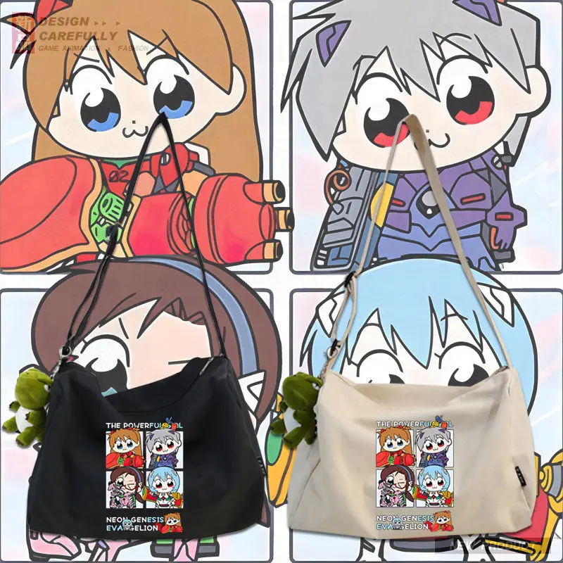 Neon Genesis Evangelion new fashion creative personality cartoon picture single shoulder cross-body canvas bag for men and women
Neon Genesis Evangelion new fashion creative personality cartoon picture single shoulder cross-body canvas bag for men and women