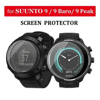 5PCS Smart Watch Screen Protector for Suunto 9 Peak Tempered Glass Anti-Scratch HD Clear Protective Film for Suunto 9 Baro