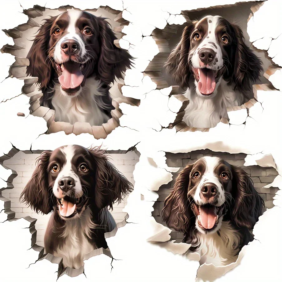 Автомобильная наклейка 4 в 1, наклейки Springer Spaniel, наклейки с животными, 3D забавные наклейки, Маскировочные знаки, автомобильный аксессуар, для BMW, Toyota, Volkswagen, Fo
Автомобильная наклейка 4 в 1, наклейки Springer Spaniel, наклейки с животными, 3D забавные наклейки, Маскировочные знаки, автомобильный аксессуар, для BMW, Toyota, Volkswagen, Fo