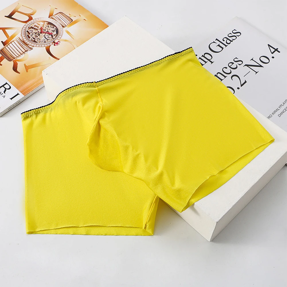 Men's Shorts U Convex Pouch Underwear Boxer Briefs Ice Silk Shorts Panties Bulge Pouch Underpants Swimming Sleep Bottoms Trunks
Men's Shorts U Convex Pouch Underwear Boxer Briefs Ice Silk Shorts Panties Bulge Pouch Underpants Swimming Sleep Bottoms Trunks