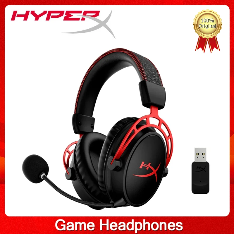 HyperX Cloud Alpha Wireless Gaming Headset 300-hour battery life DTS Headphone Audio Dual Chamber Drivers Noise Canceling Mic
HyperX Cloud Alpha Wireless Gaming Headset 300-hour battery life DTS Headphone Audio Dual Chamber Drivers Noise Canceling Mic