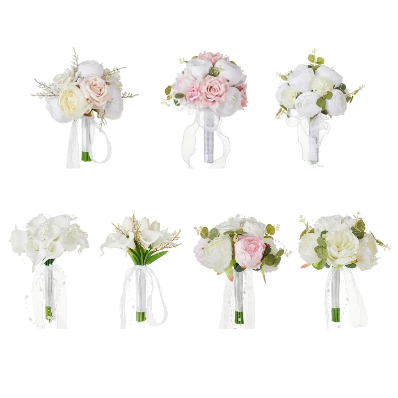 Wedding Bouquets for Wedding Decorations, Ceremony, Anniversary, Artificial Bouquets for Valentines Photography Props DXAF
Wedding Bouquets for Wedding Decorations, Ceremony, Anniversary, Artificial Bouquets for Valentines Photography Props DXAF