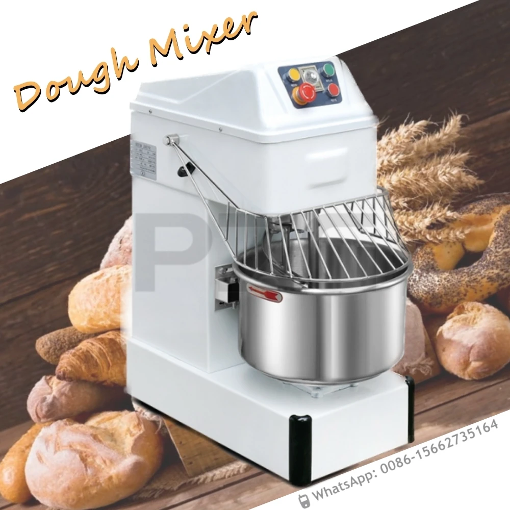 

12kg Kneader Pizza Dough Bakery Flour Mixer Machine Spiral Mixer Bread Dough Mixer