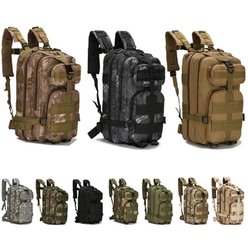 Men Army Military Tactical Backpack 3P Softback Outdoor Waterproof Bug Rucksack Hiking Camping Hunting Bags Military Backpack