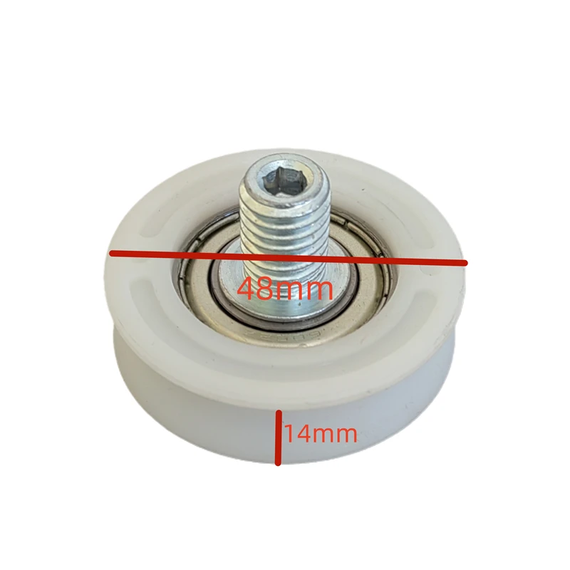 Концентрированный ролик для лифта OD48mm W14mm подшипник 6002 подъемные аксессуары
Концентрированный ролик для лифта OD48mm W14mm подшипник 6002 подъемные аксессуары