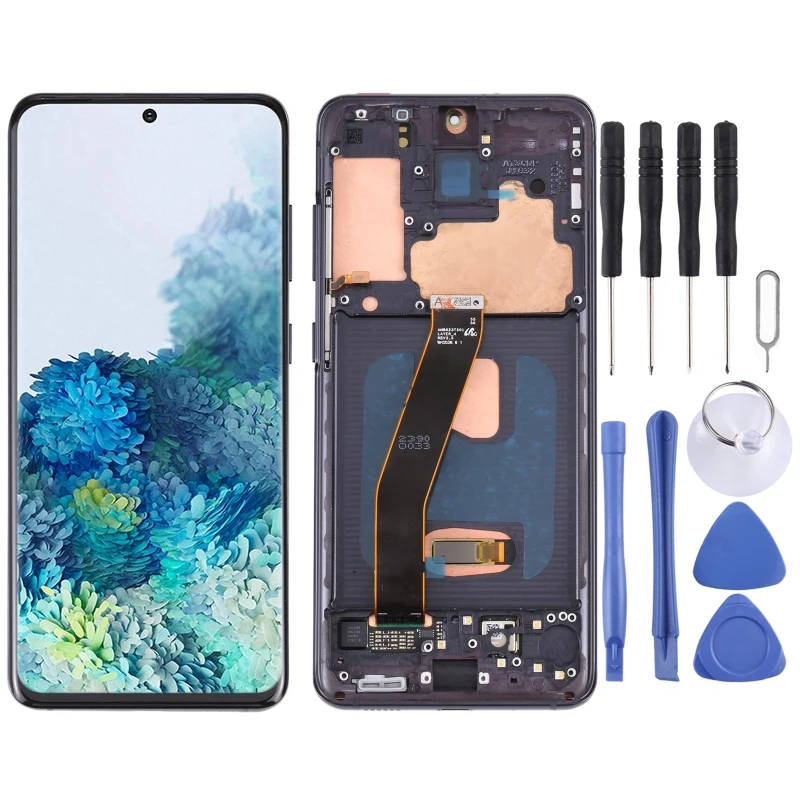 Original Dynamic AMOLED Material LCD Screen for Samsung Galaxy S20 4G SM-G980 and Digitizer Full Assembly with Frame
Original Dynamic AMOLED Material LCD Screen for Samsung Galaxy S20 4G SM-G980 and Digitizer Full Assembly with Frame