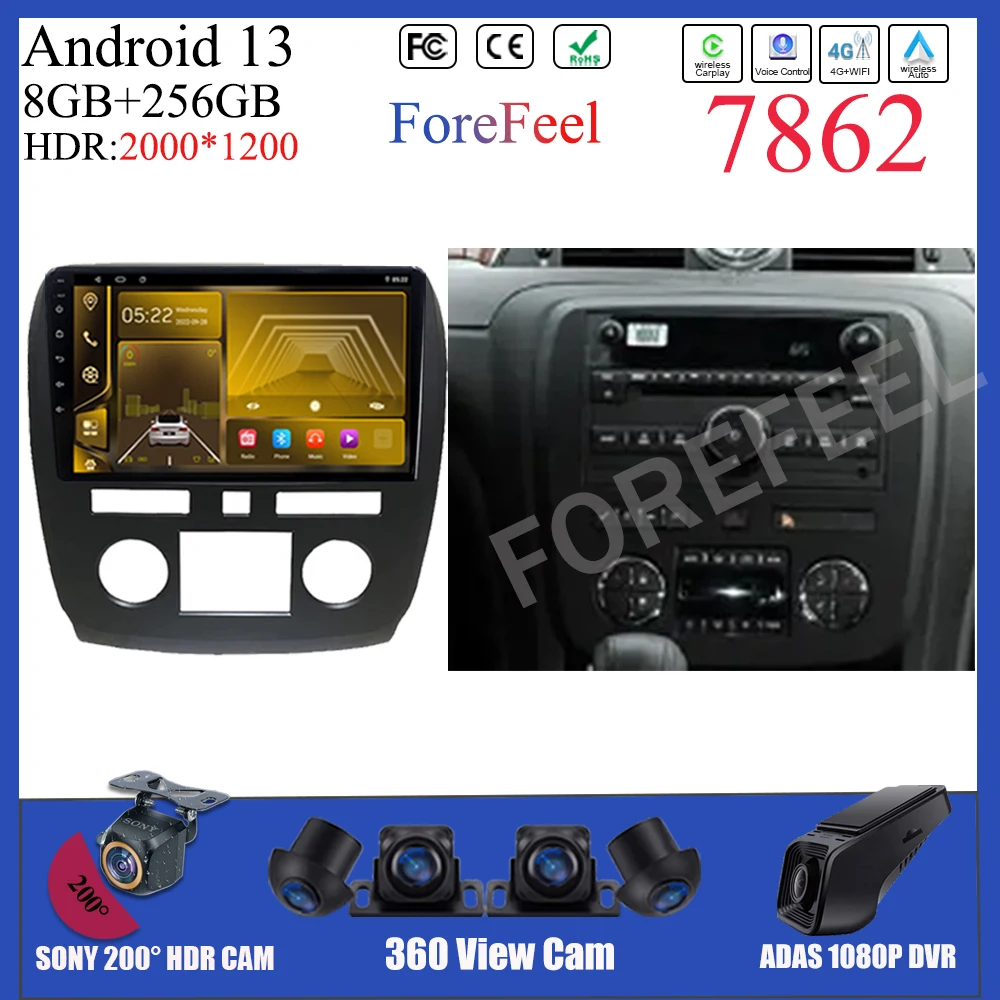 For BUICK ENCLAVE For GMC Acadia Denali 2009 - 2013 Android 13 Car Radio Stereo Wireless Carplay Navigation Video Player
For BUICK ENCLAVE For GMC Acadia Denali 2009 - 2013 Android 13 Car Radio Stereo Wireless Carplay Navigation Video Player