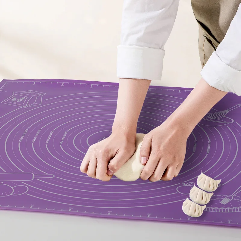 Extra Large Baking Mat Silicone Pad Sheet Baking Mat for Rolling Dough Pizza Dough Non-Stick Maker Holder Kitchen Tools 45x60cm
Extra Large Baking Mat Silicone Pad Sheet Baking Mat for Rolling Dough Pizza Dough Non-Stick Maker Holder Kitchen Tools 45x60cm
