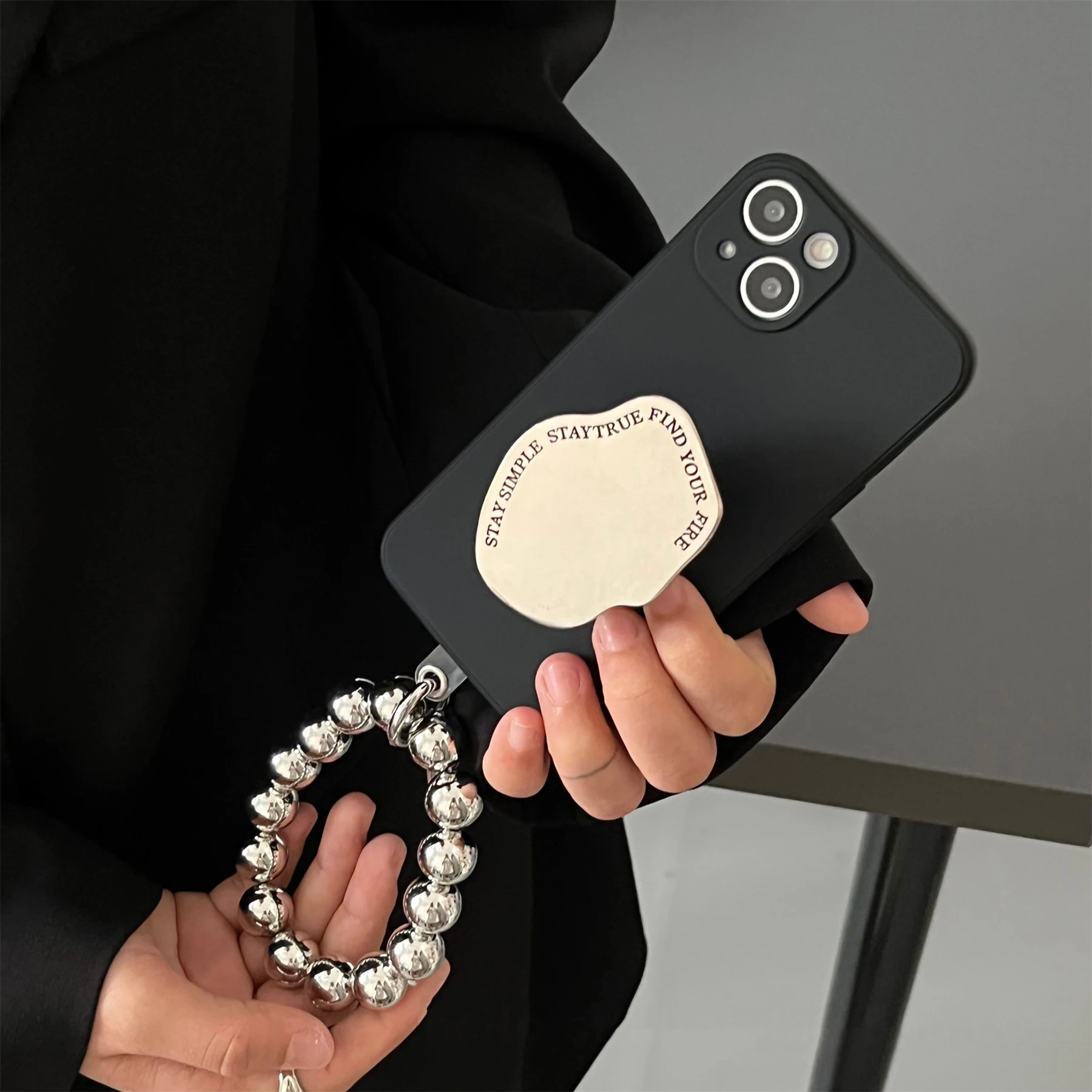 Luxury Korean Cute Irregular Mirror Bracket Simple Case with Beads Bracelet for Samsung S23 S22 S21 S20 Plus Ultra Soft Cover
Luxury Korean Cute Irregular Mirror Bracket Simple Case with Beads Bracelet for Samsung S23 S22 S21 S20 Plus Ultra Soft Cover