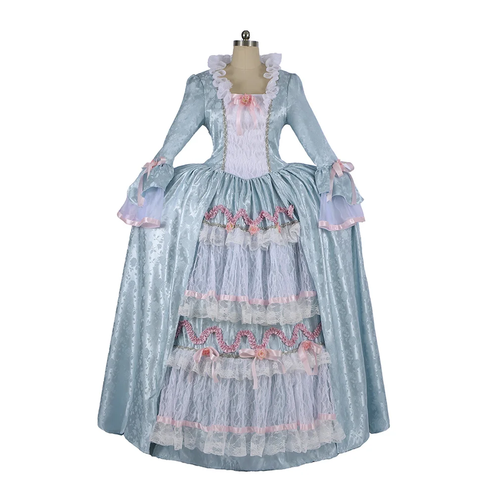 

Medieval Retro Gothic Royal Court Lolita Dress Women's Victorian Rococo Princess Ball Gown Renaissance Costume Customizable