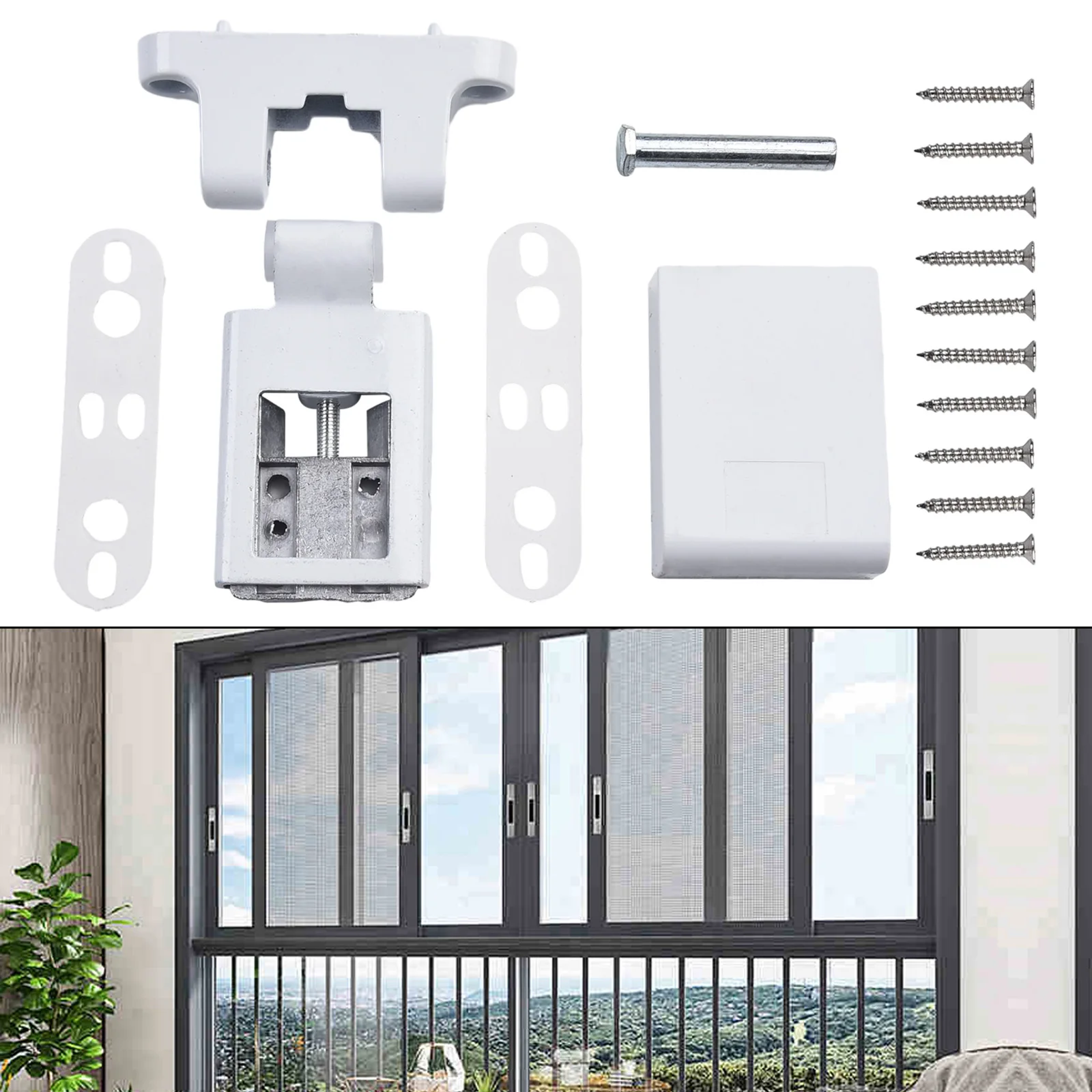 Plastic Steel Heavy-duty Door Hinge Doors Casement Flag Hinge High Security Left Right Can Be Used Three-hole Adjustable
Plastic Steel Heavy-duty Door Hinge Doors Casement Flag Hinge High Security Left Right Can Be Used Three-hole Adjustable