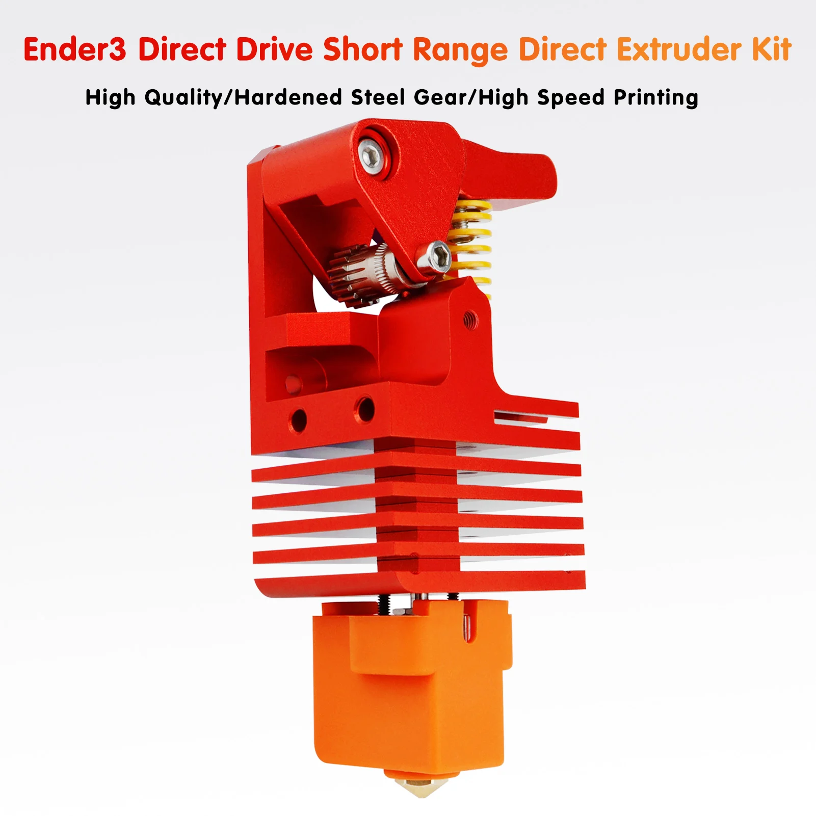 All Metal Ender3 Upgrade Dual Gear MK8 Direct Drive Short Range Direct Extruder Kit with Hardened Steel Gear For Ender3/V2/CR10
All Metal Ender3 Upgrade Dual Gear MK8 Direct Drive Short Range Direct Extruder Kit with Hardened Steel Gear For Ender3/V2/CR10