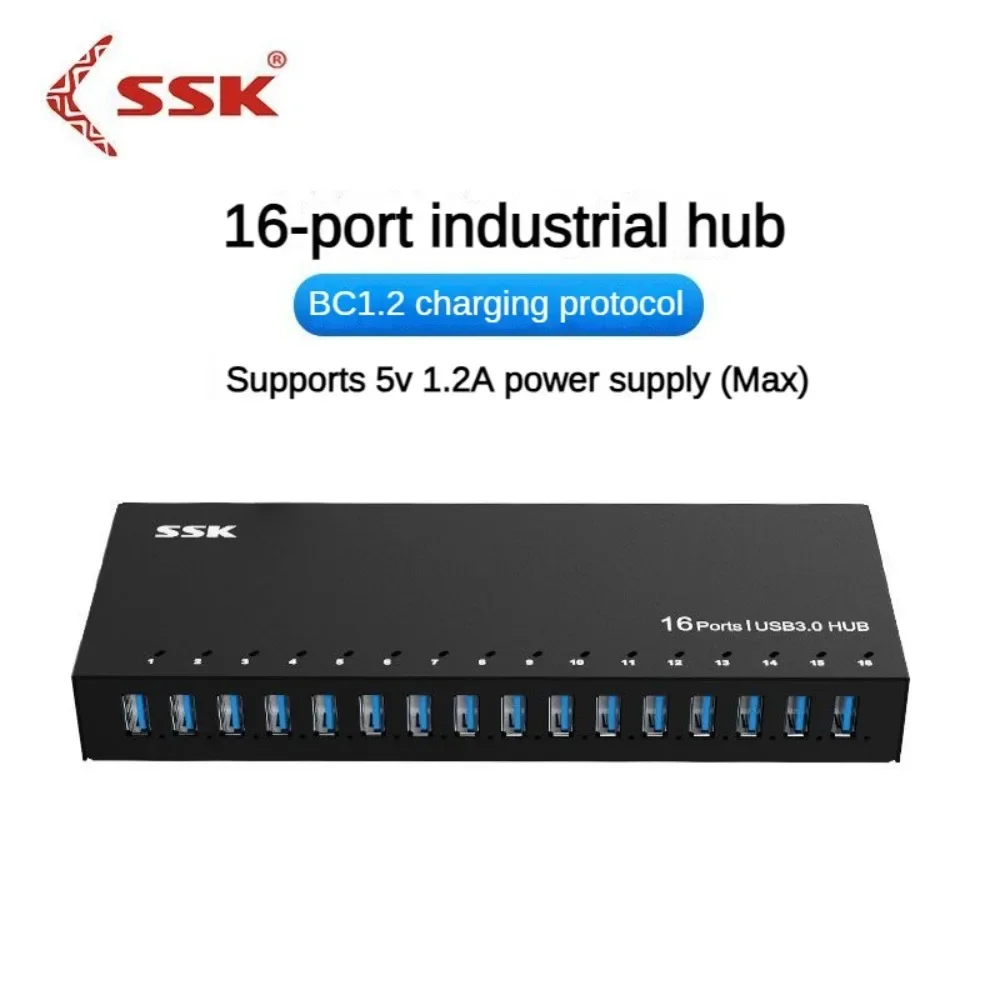 SSK Industrial 7/10/16 Port USB 3.0 Hub Multi Expander Socket Splitter USB Adapter Expander Cable for Laptop Computers USB HUB
SSK Industrial 7/10/16 Port USB 3.0 Hub Multi Expander Socket Splitter USB Adapter Expander Cable for Laptop Computers USB HUB